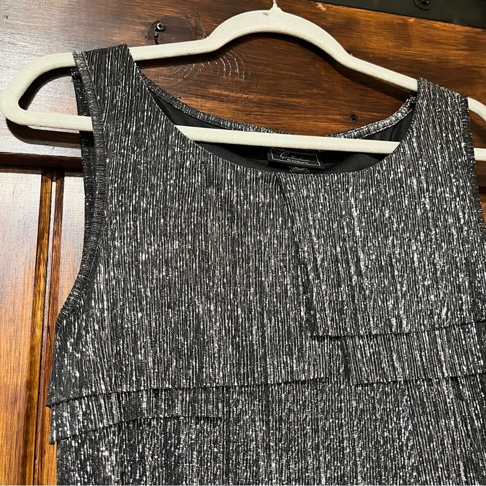 Dressbarn shimmer top - Picture 2 of 5